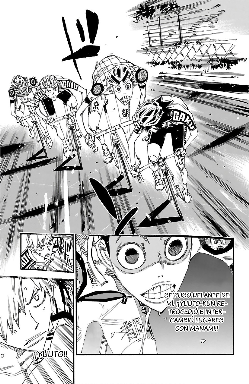 Yowamushi Pedal Capitulo 486: La resolución de Shinkai Yuuto página 2