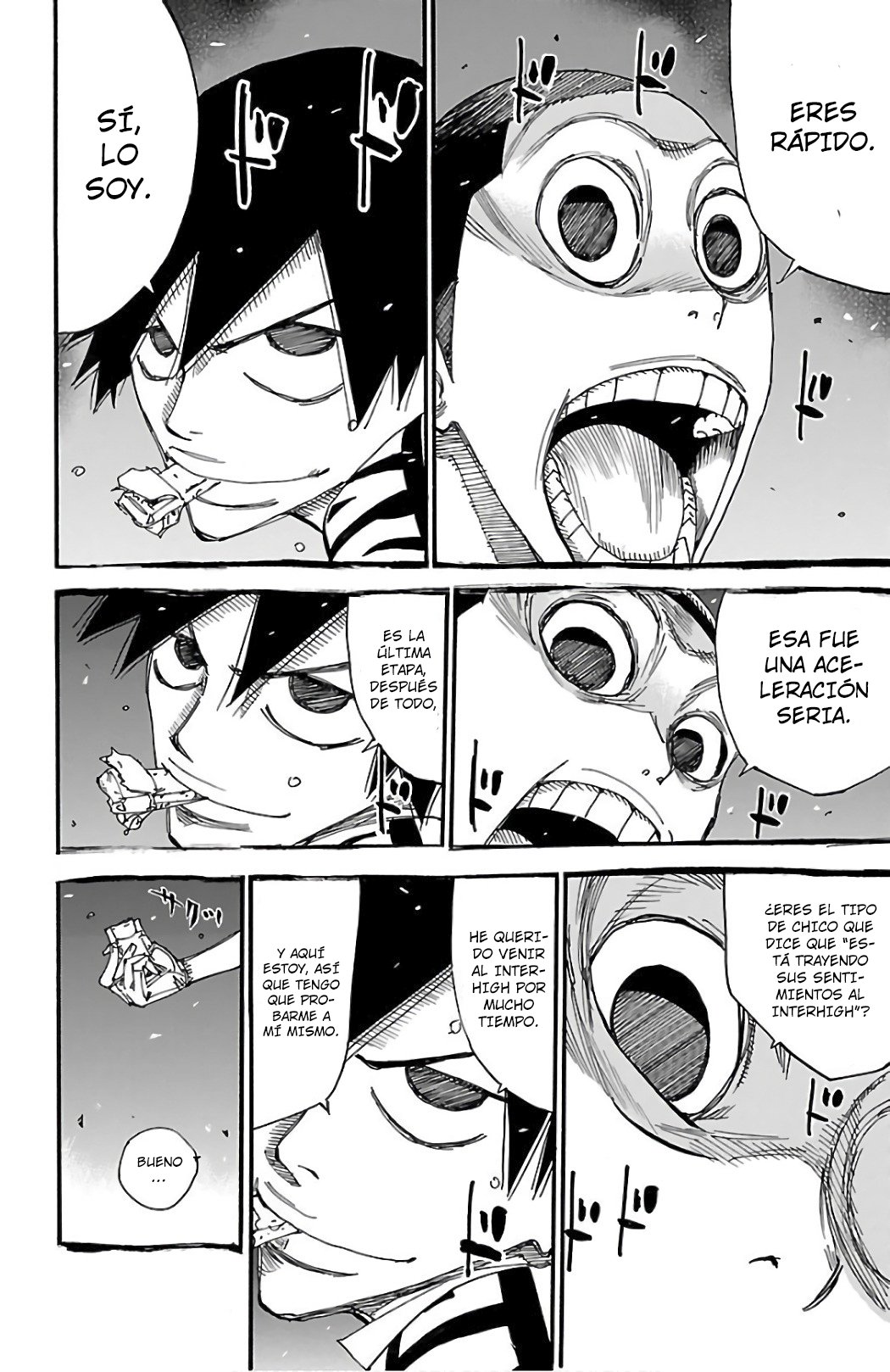 Yowamushi Pedal Capitulo 486: La resolución de Shinkai Yuuto página 6