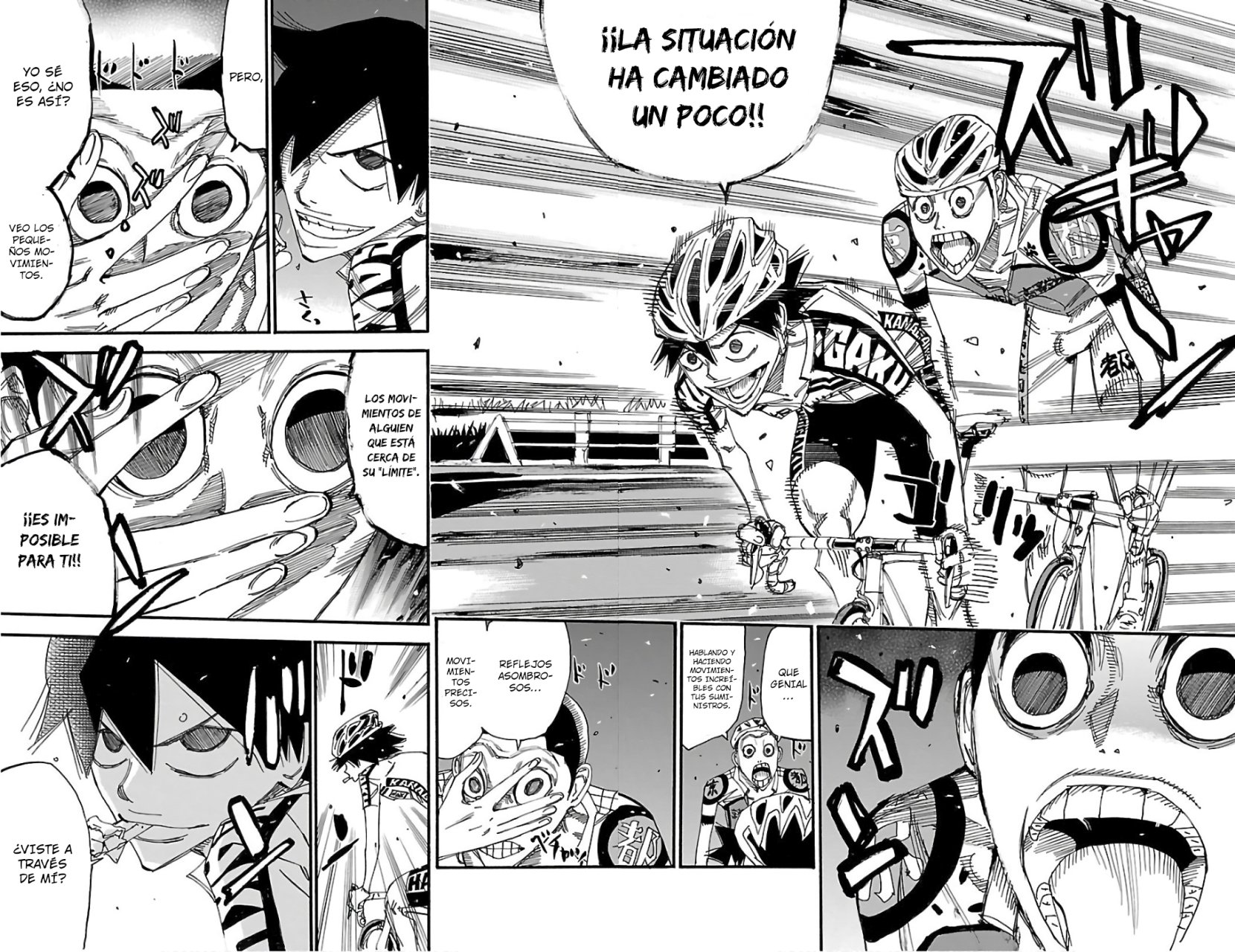 Yowamushi Pedal Capitulo 486: La resolución de Shinkai Yuuto página 8