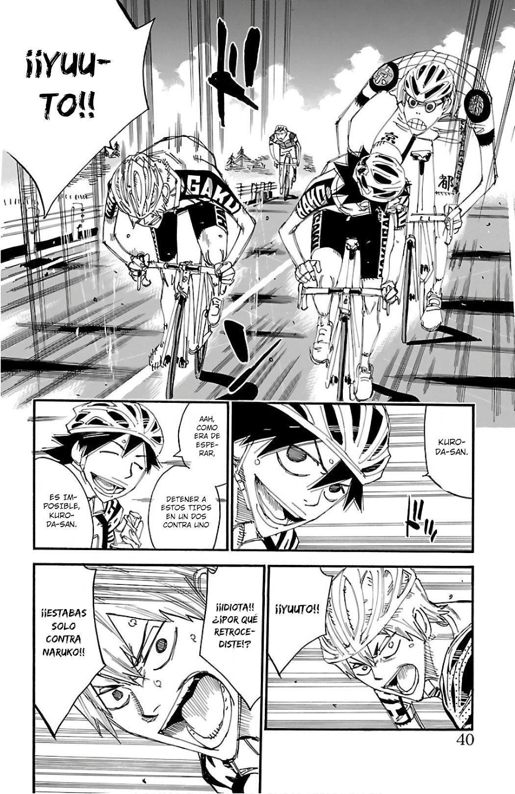 Yowamushi Pedal Capitulo 486: La resolución de Shinkai Yuuto página 9