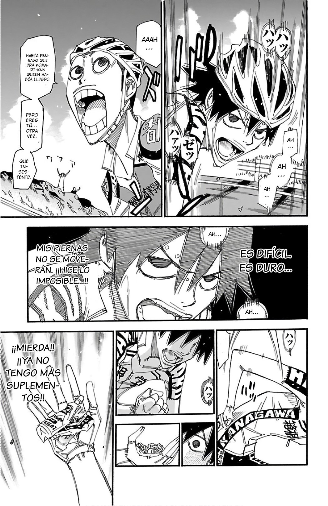 Yowamushi Pedal Capitulo 487: Adversidad página 6