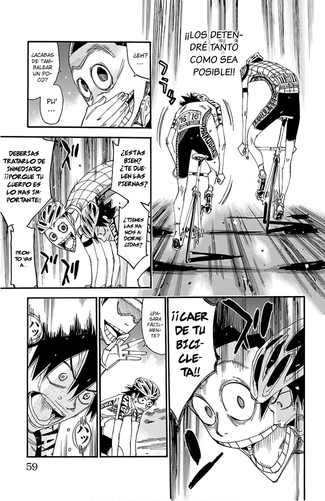 Yowamushi Pedal Capitulo 487: Adversidad página 8