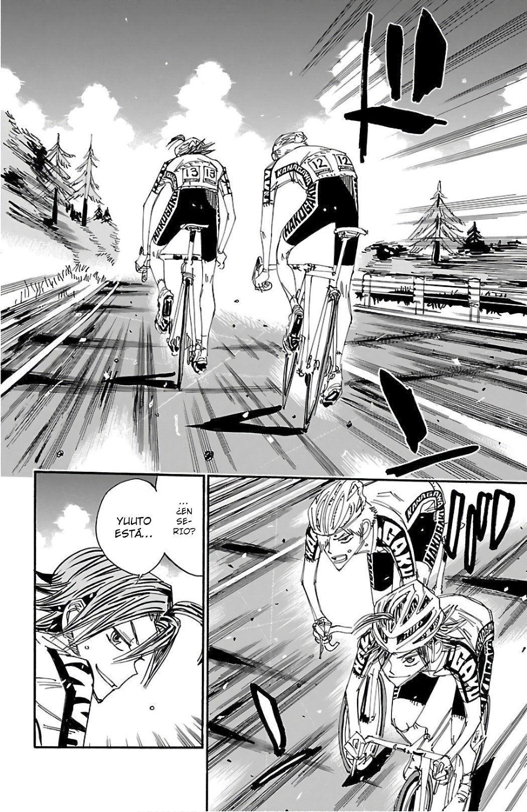 Yowamushi Pedal Capitulo 488: Los músculos finales página 13