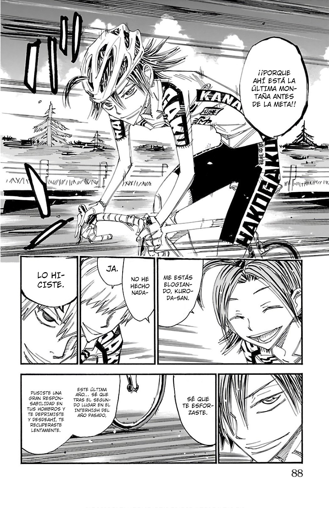 Yowamushi Pedal Capitulo 488: Los músculos finales página 17