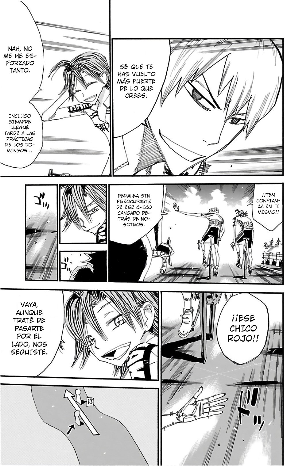 Yowamushi Pedal Capitulo 488: Los músculos finales página 18