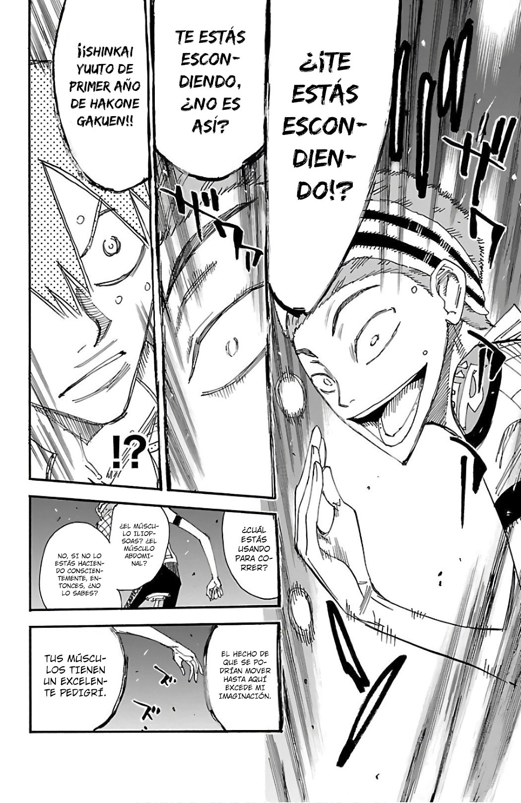 Yowamushi Pedal Capitulo 488: Los músculos finales página 6