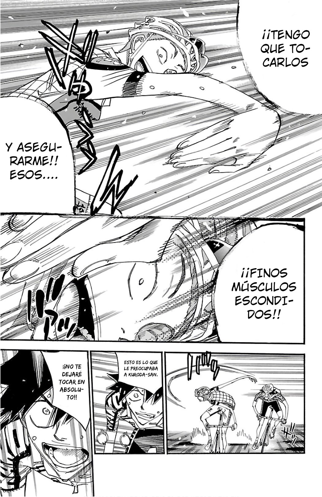 Yowamushi Pedal Capitulo 488: Los músculos finales página 7
