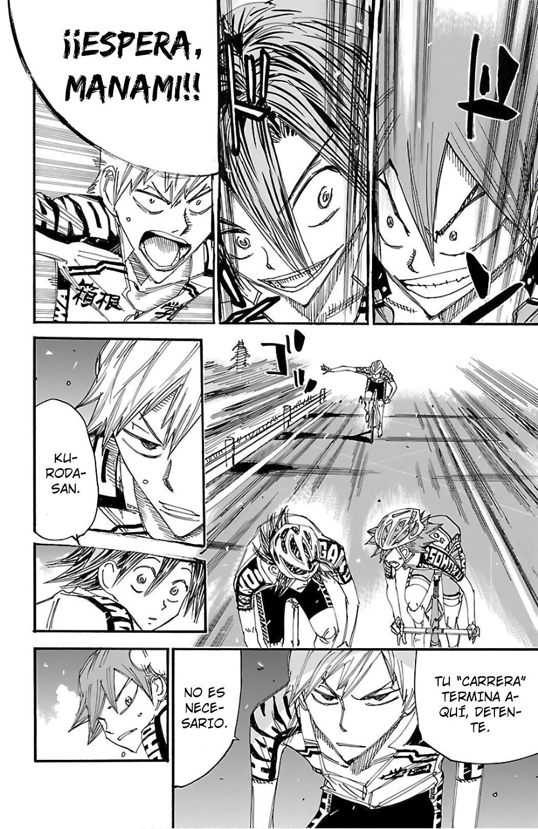 Yowamushi Pedal Capitulo 489: Naruko vs Manami página 13