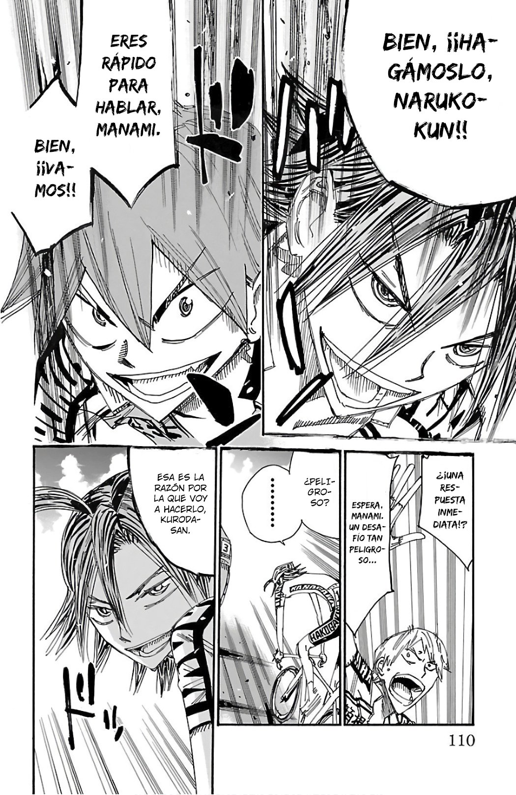 Yowamushi Pedal Capitulo 489: Naruko vs Manami página 17