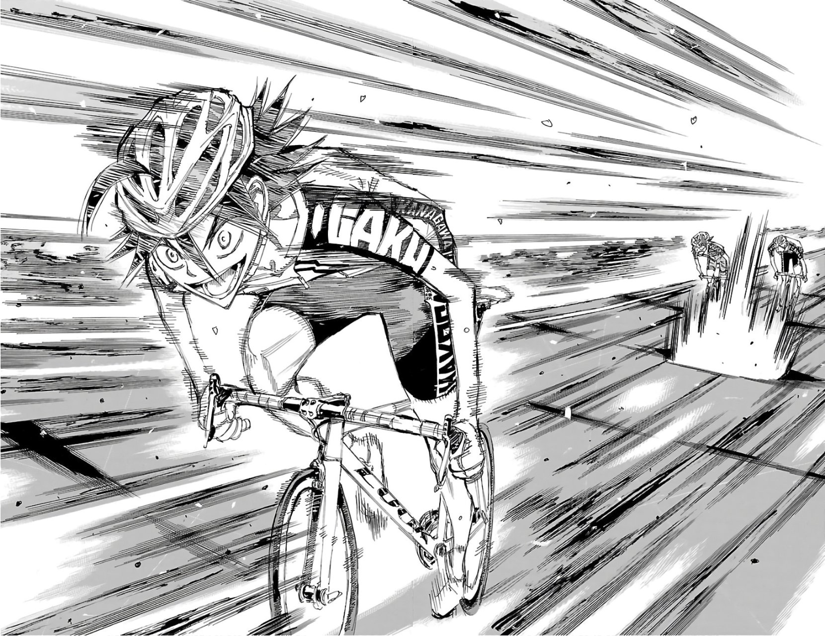 Yowamushi Pedal Capitulo 489: Naruko vs Manami página 7