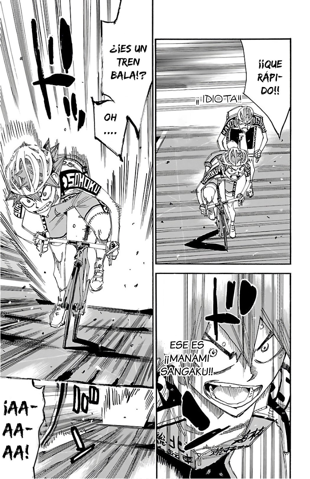 Yowamushi Pedal Capitulo 489: Naruko vs Manami página 9