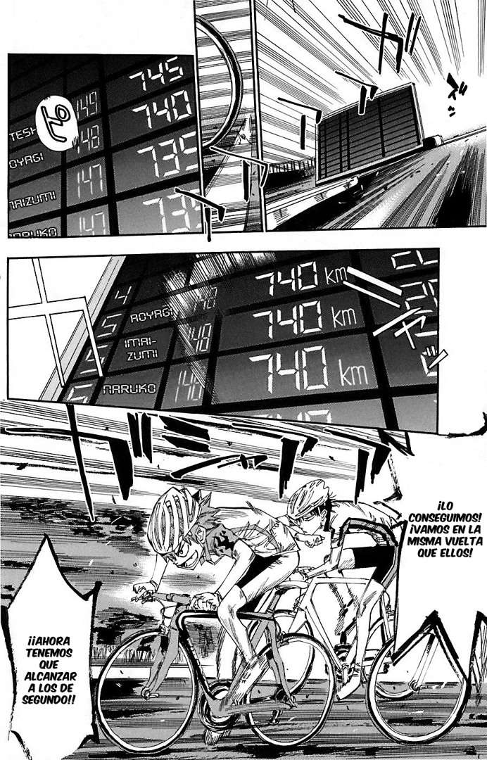 Yowamushi Pedal Capitulo 49: 740 km página 14
