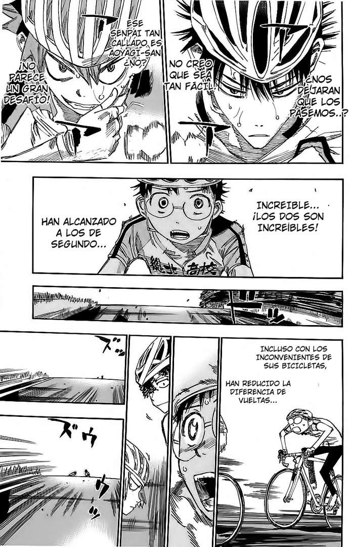 Yowamushi Pedal Capitulo 49: 740 km página 15