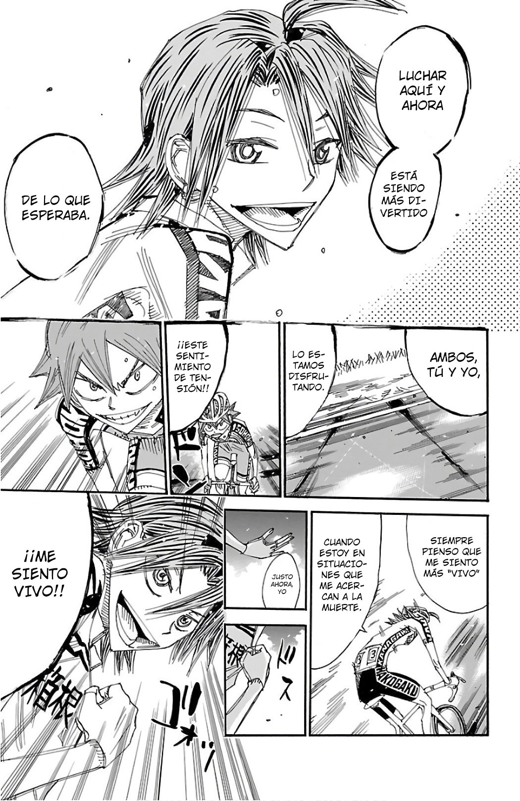 Yowamushi Pedal Capitulo 490: ¡Naruko! Una batalla peligrosa página 10
