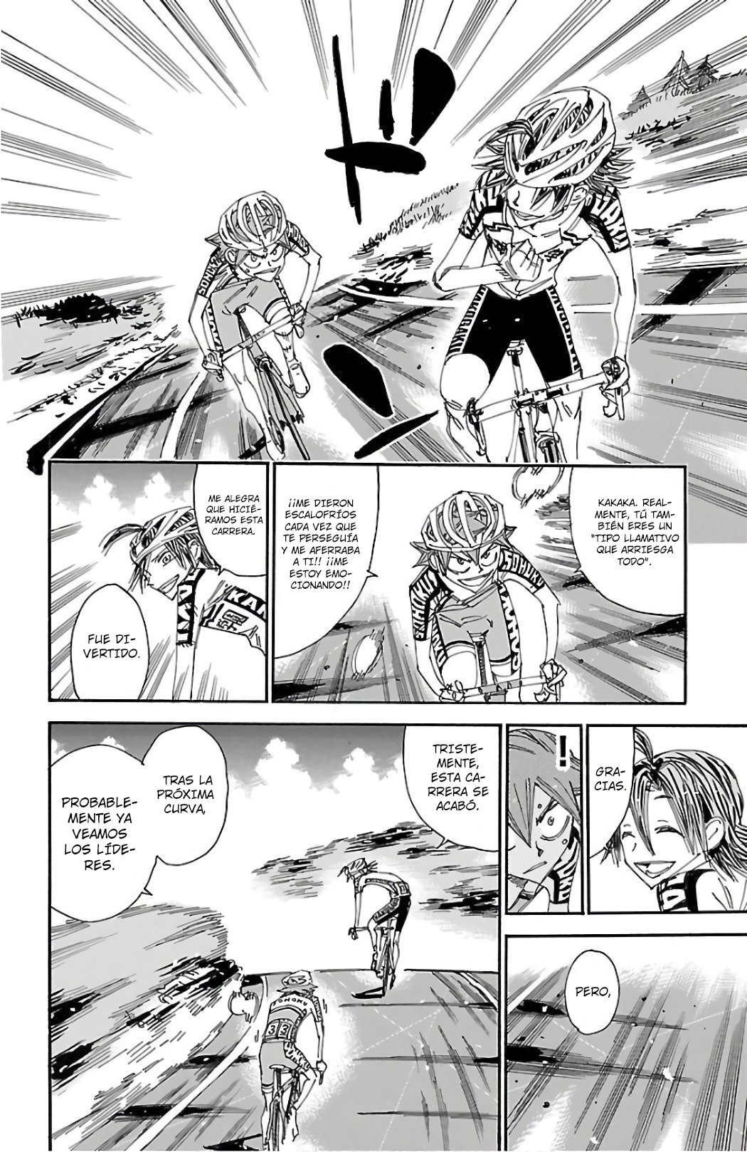 Yowamushi Pedal Capitulo 490: ¡Naruko! Una batalla peligrosa página 11