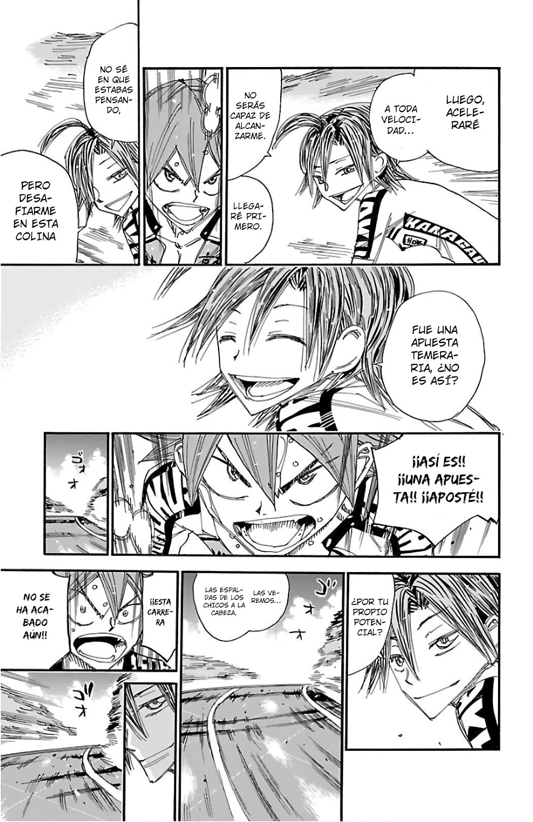 Yowamushi Pedal Capitulo 490: ¡Naruko! Una batalla peligrosa página 12