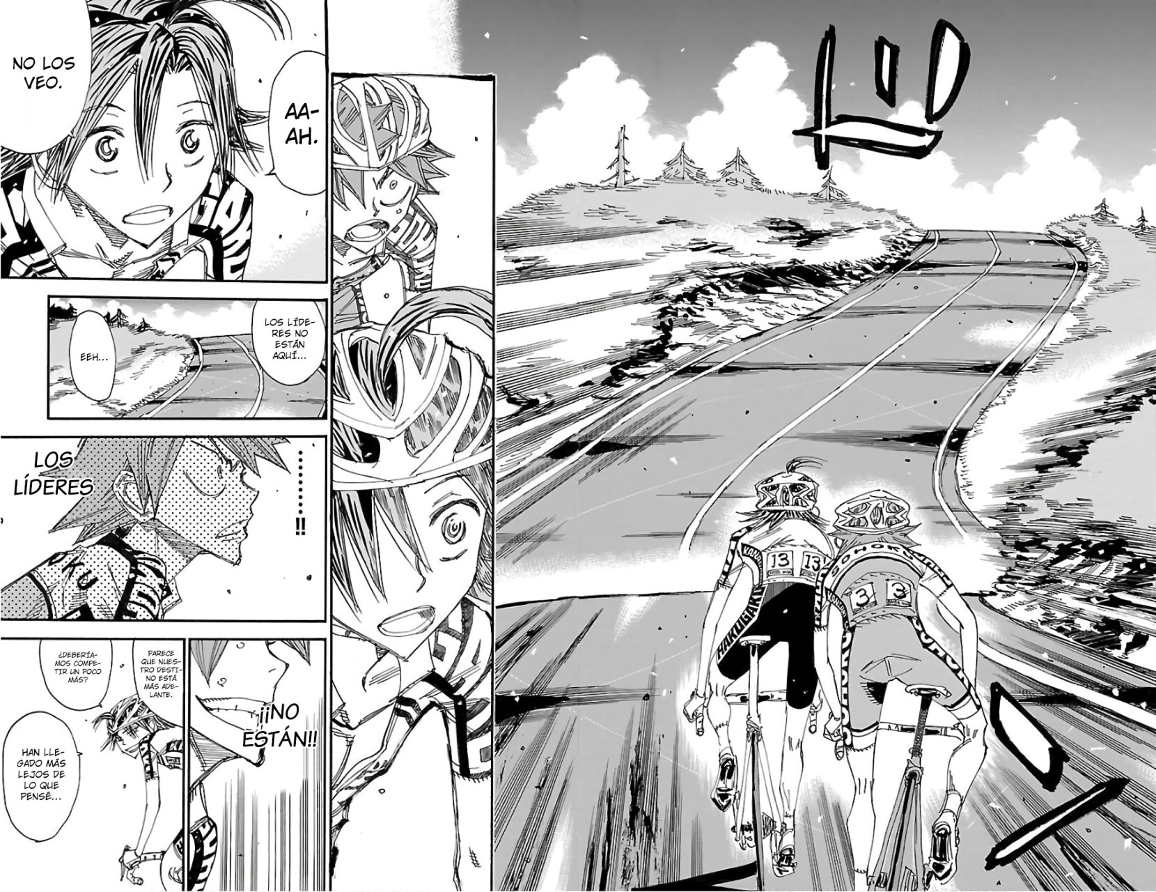Yowamushi Pedal Capitulo 490: ¡Naruko! Una batalla peligrosa página 13