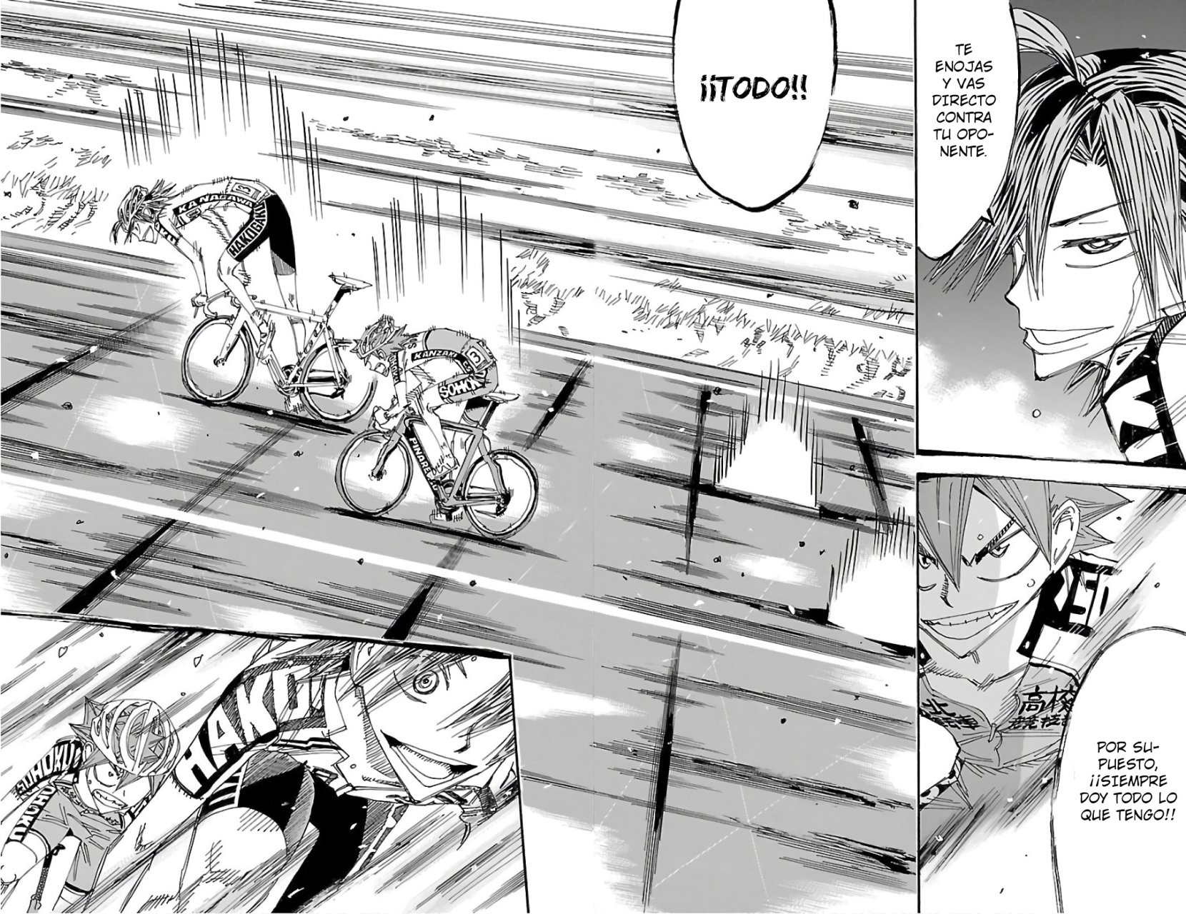 Yowamushi Pedal Capitulo 490: ¡Naruko! Una batalla peligrosa página 8