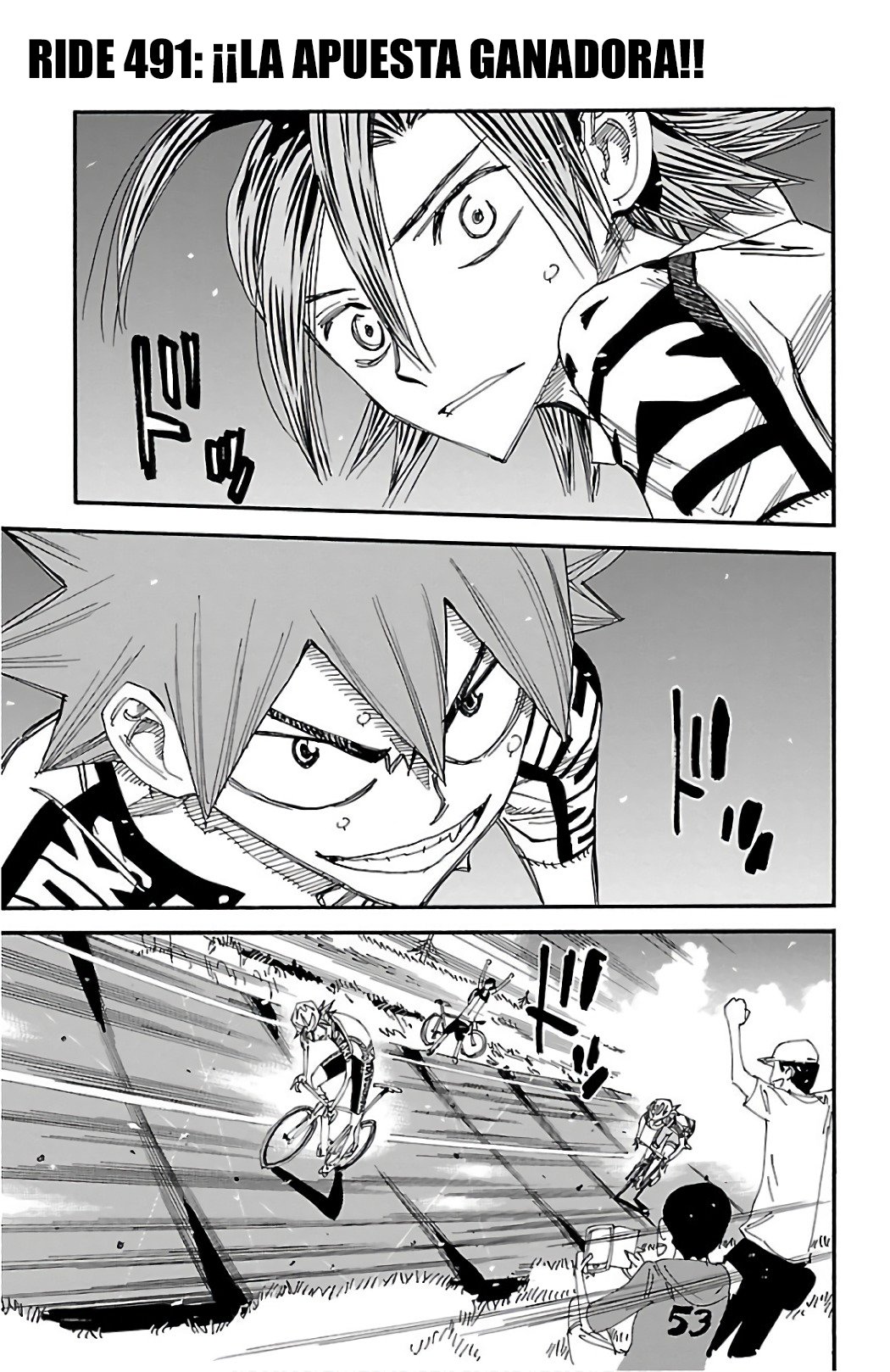 Yowamushi Pedal Capitulo 491: ¡¡La apuesta ganadora!! página 3