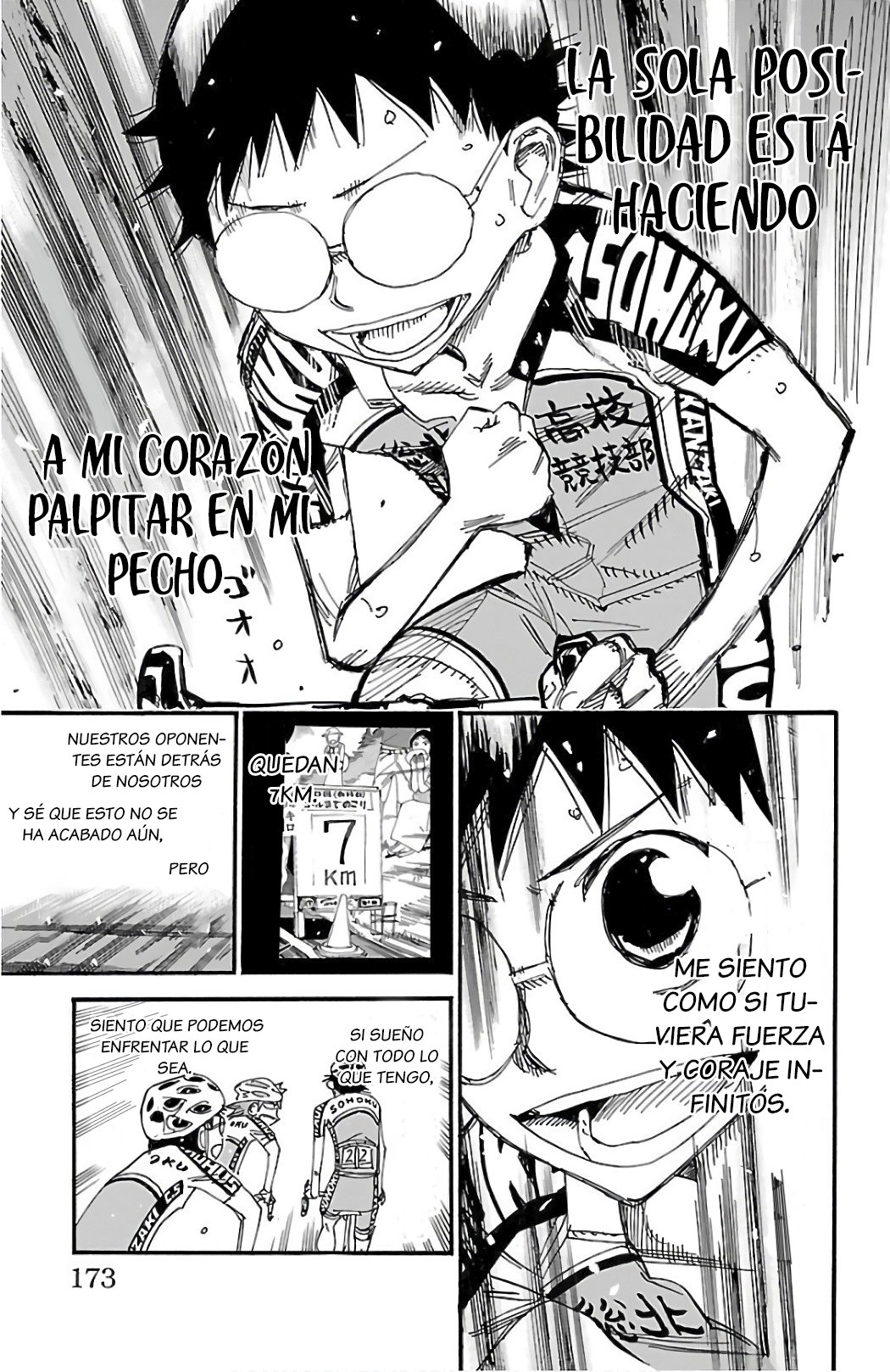 Yowamushi Pedal Capitulo 492: ¡¡Las tres personas a la cabeza!! página 15