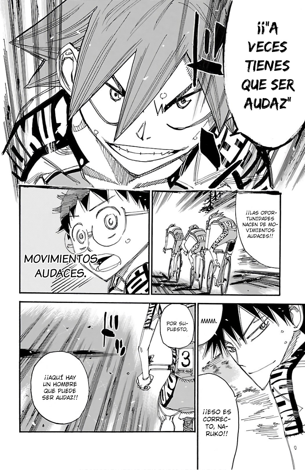 Yowamushi Pedal Capitulo 493: La persecución de los últimos 7Km página 10