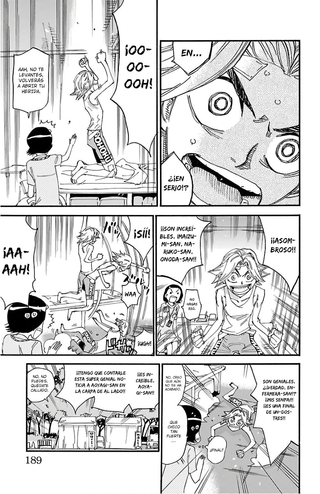 Yowamushi Pedal Capitulo 493: La persecución de los últimos 7Km página 13