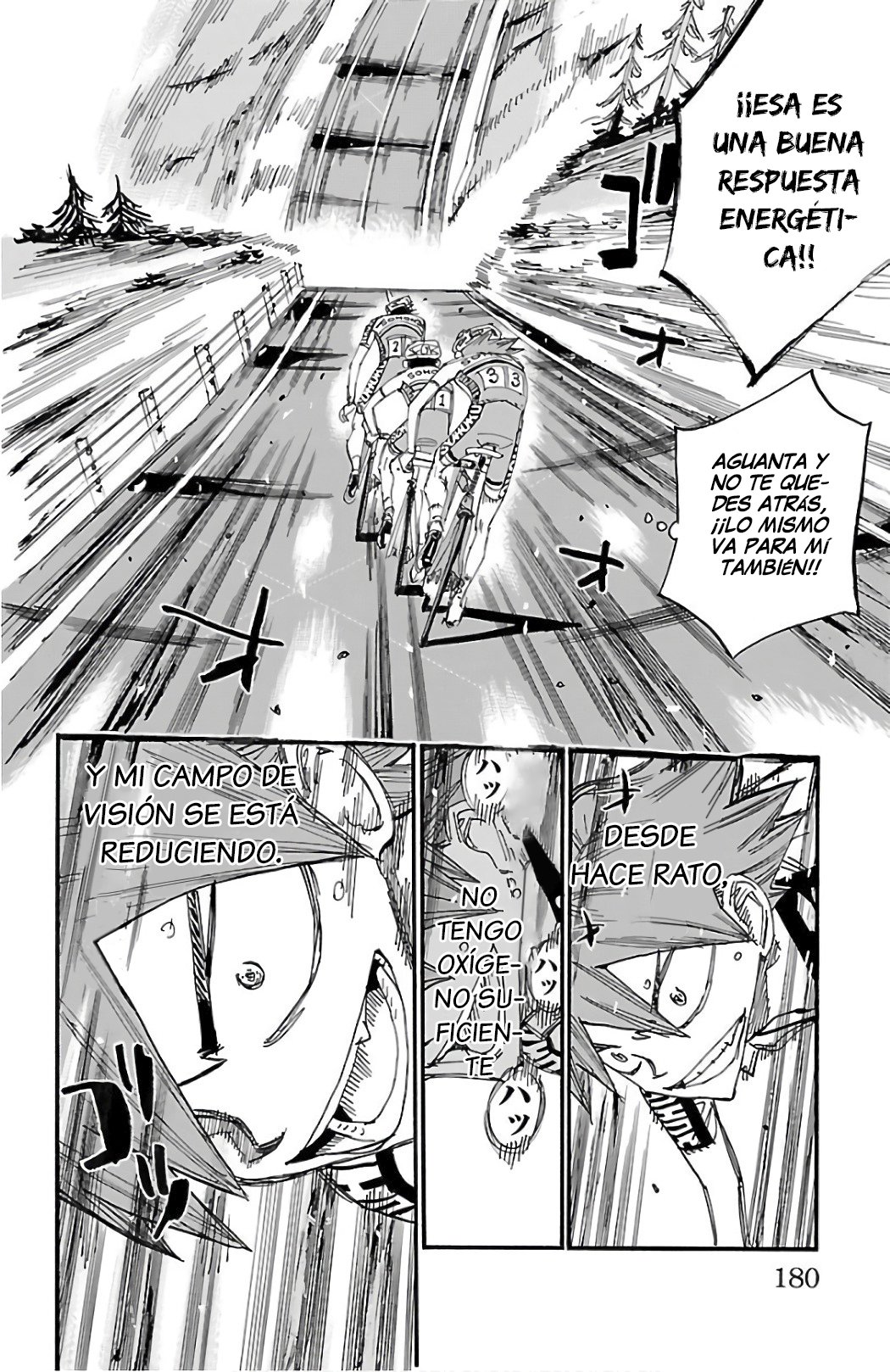 Yowamushi Pedal Capitulo 493: La persecución de los últimos 7Km página 4