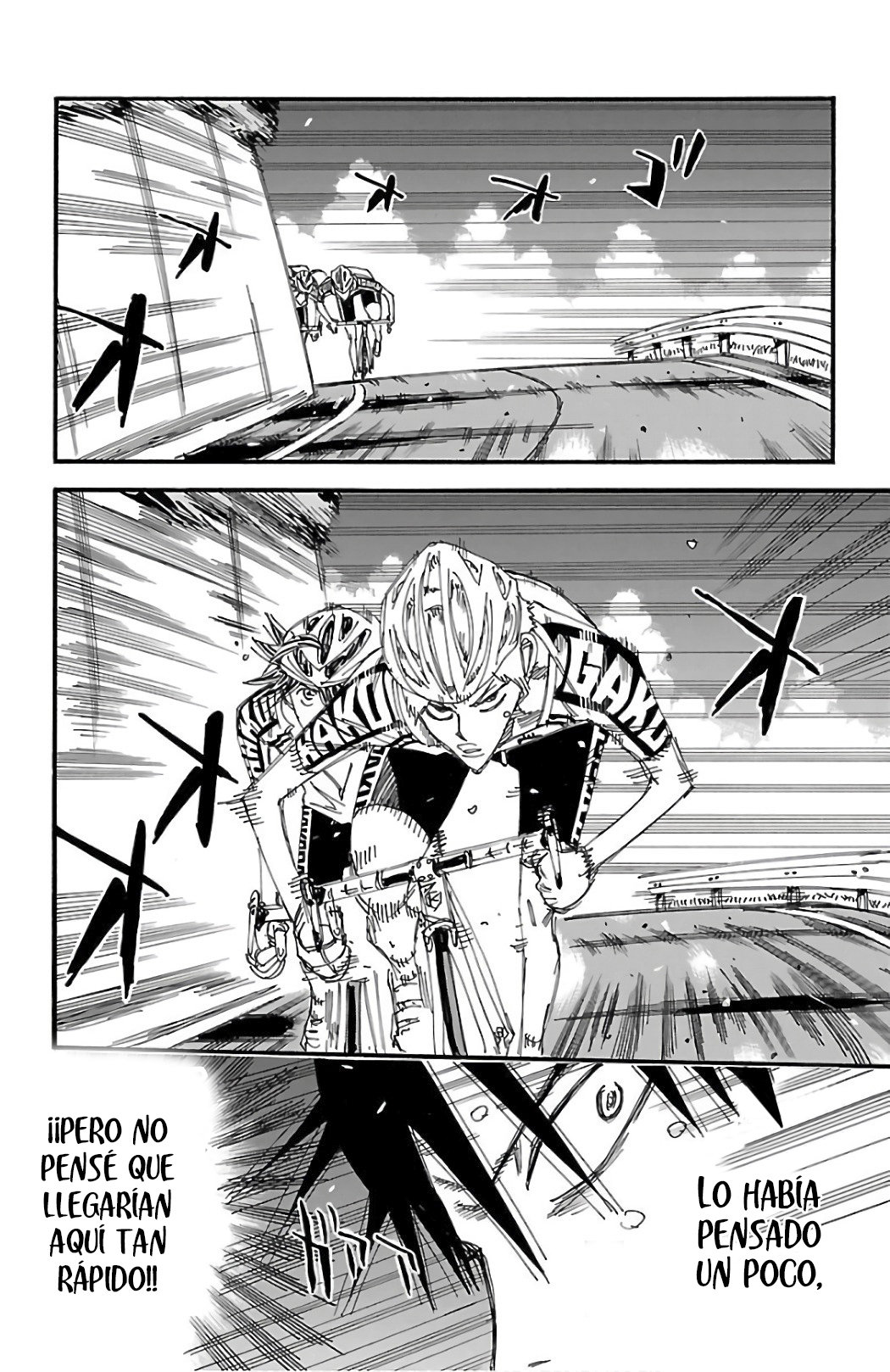 Yowamushi Pedal Capitulo 494: ¡Batalla! ¡¡Cuesta abajo!! página 12