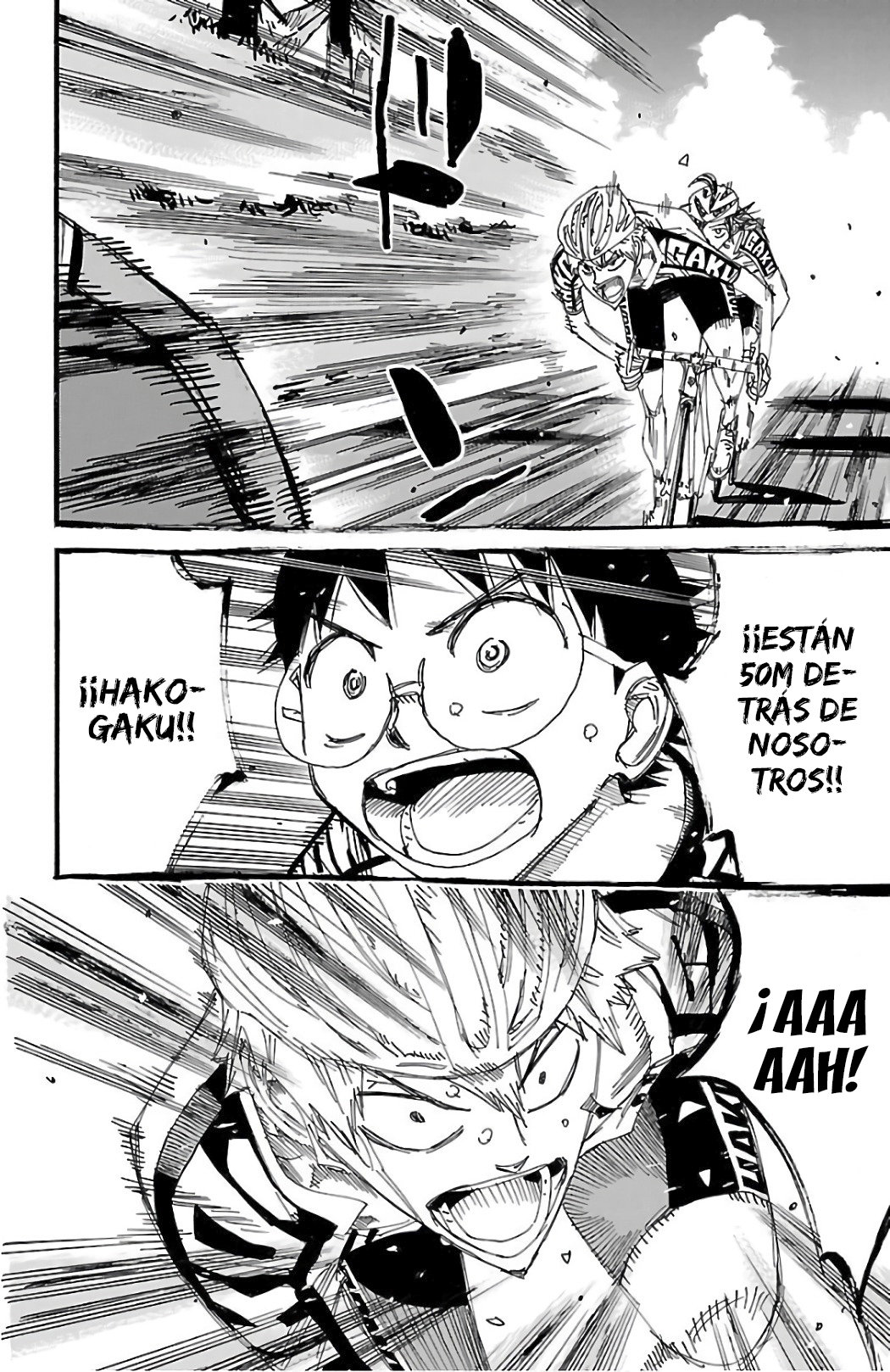 Yowamushi Pedal Capitulo 494: ¡Batalla! ¡¡Cuesta abajo!! página 15