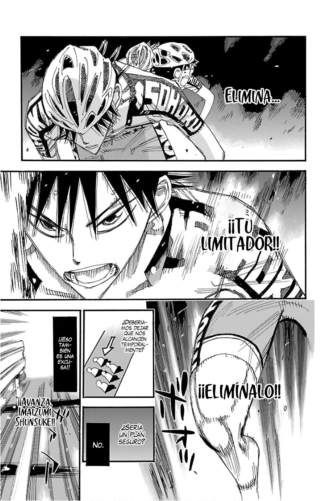 Yowamushi Pedal Capitulo 494: ¡Batalla! ¡¡Cuesta abajo!! página 18