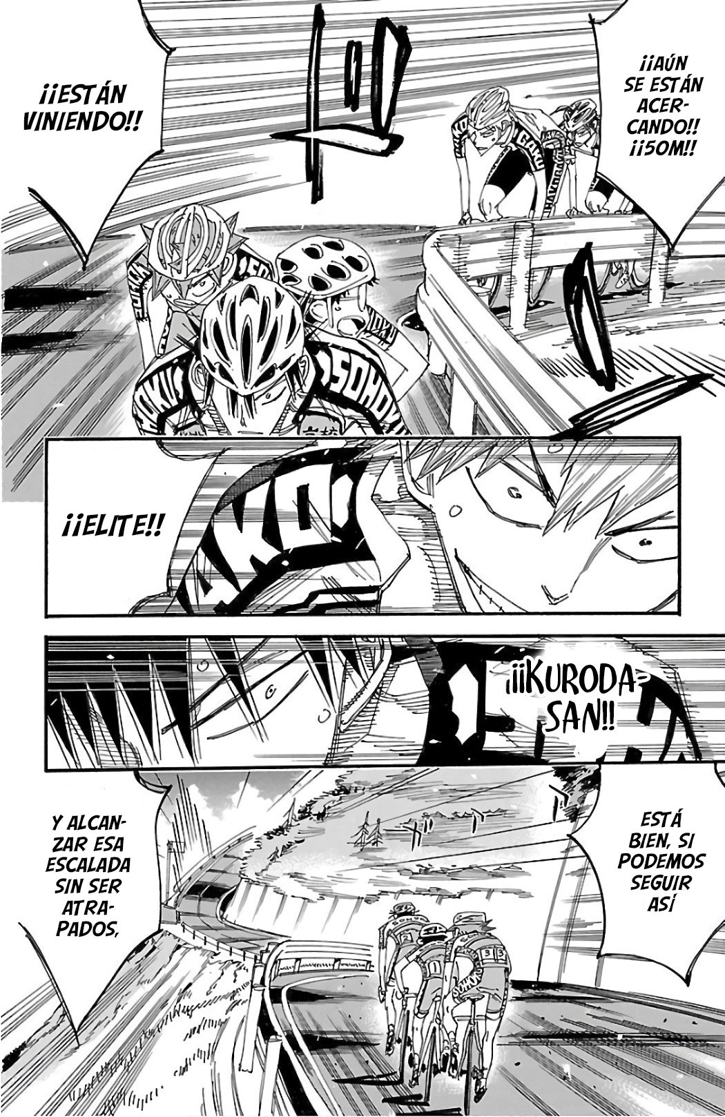 Yowamushi Pedal Capitulo 494: ¡Batalla! ¡¡Cuesta abajo!! página 23