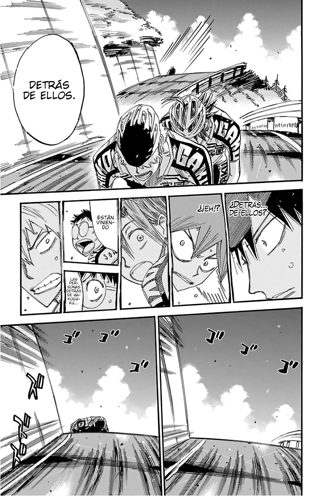 Yowamushi Pedal Capitulo 494: ¡Batalla! ¡¡Cuesta abajo!! página 26