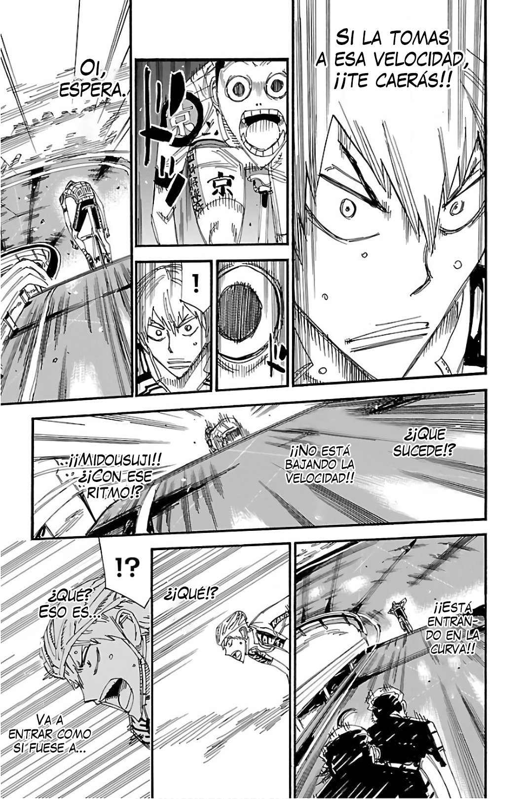 Yowamushi Pedal Capitulo 495: Presas página 10