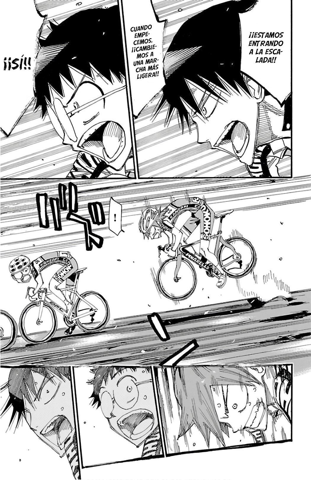 Yowamushi Pedal Capitulo 495: Presas página 15