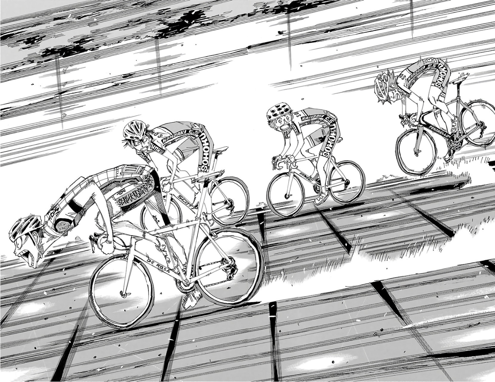 Yowamushi Pedal Capitulo 495: Presas página 16