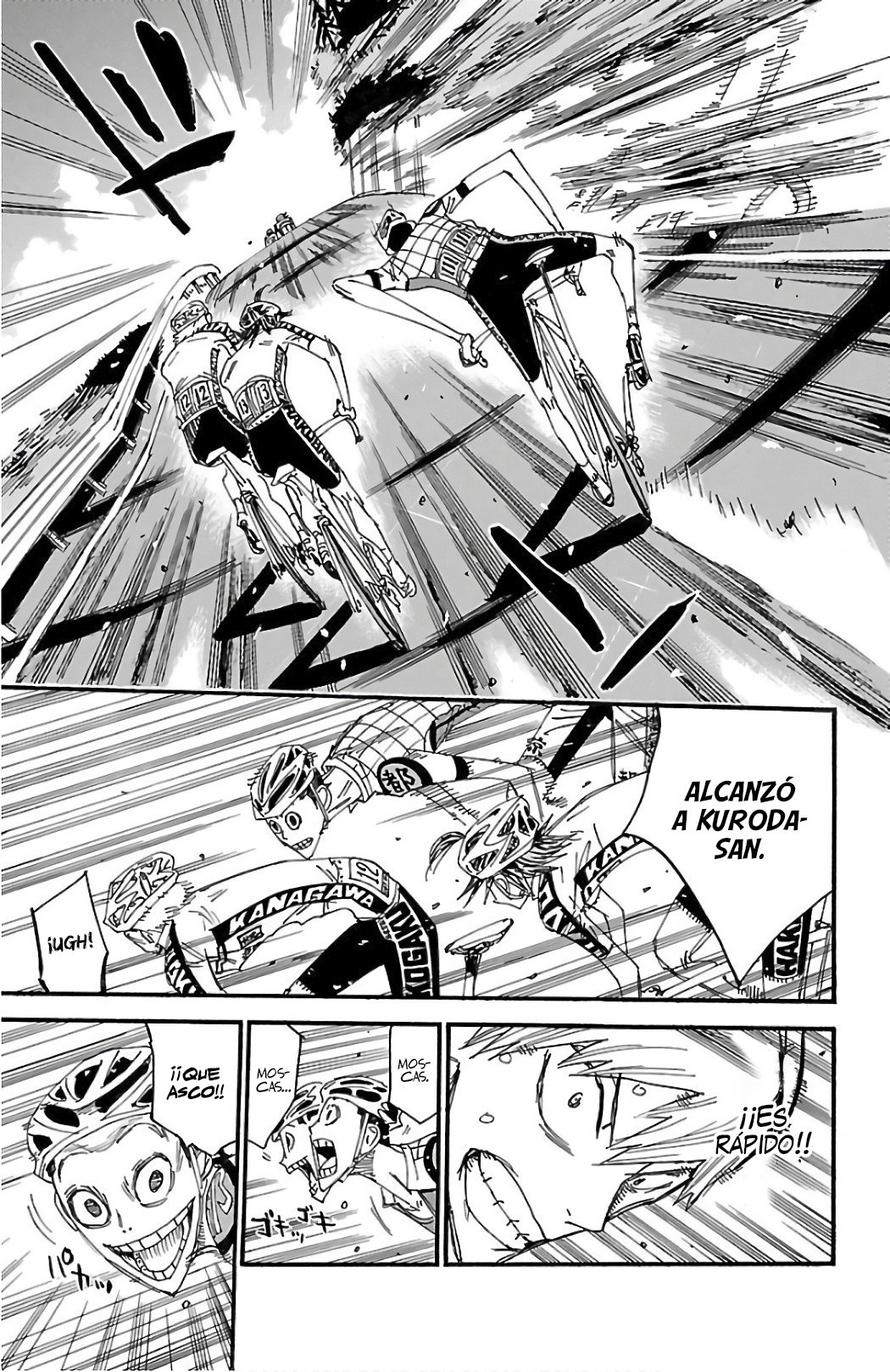 Yowamushi Pedal Capitulo 495: Presas página 6