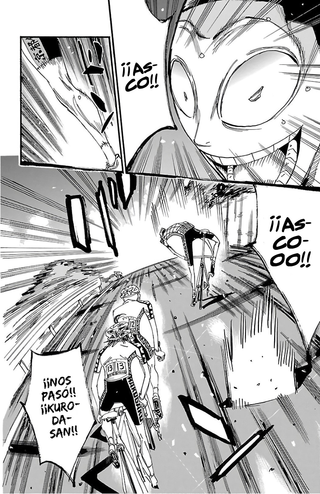 Yowamushi Pedal Capitulo 495: Presas página 7