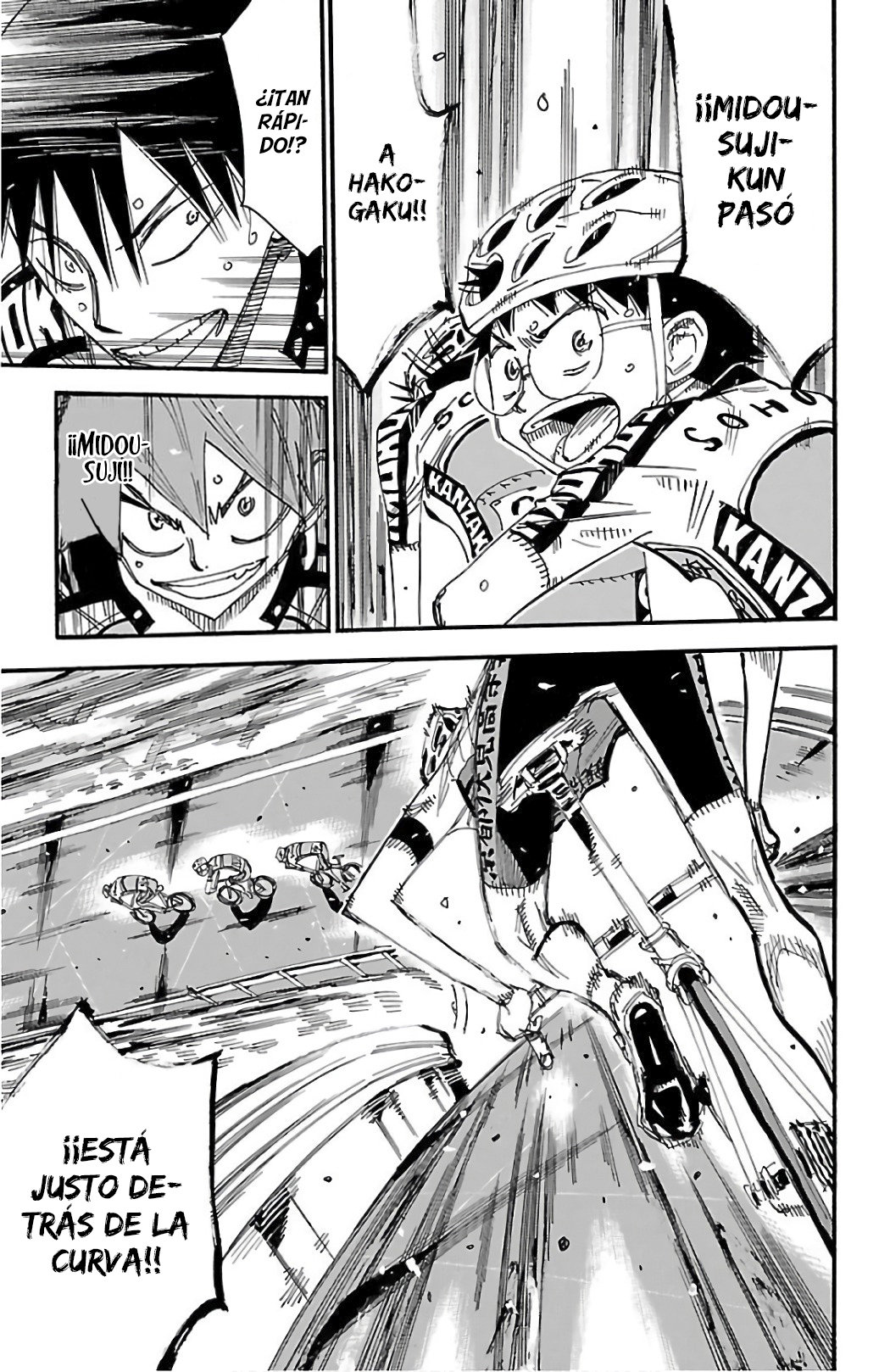 Yowamushi Pedal Capitulo 495: Presas página 8