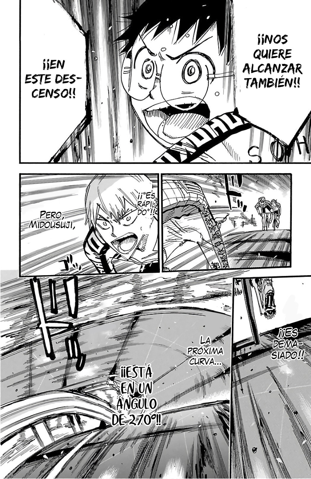 Yowamushi Pedal Capitulo 495: Presas página 9