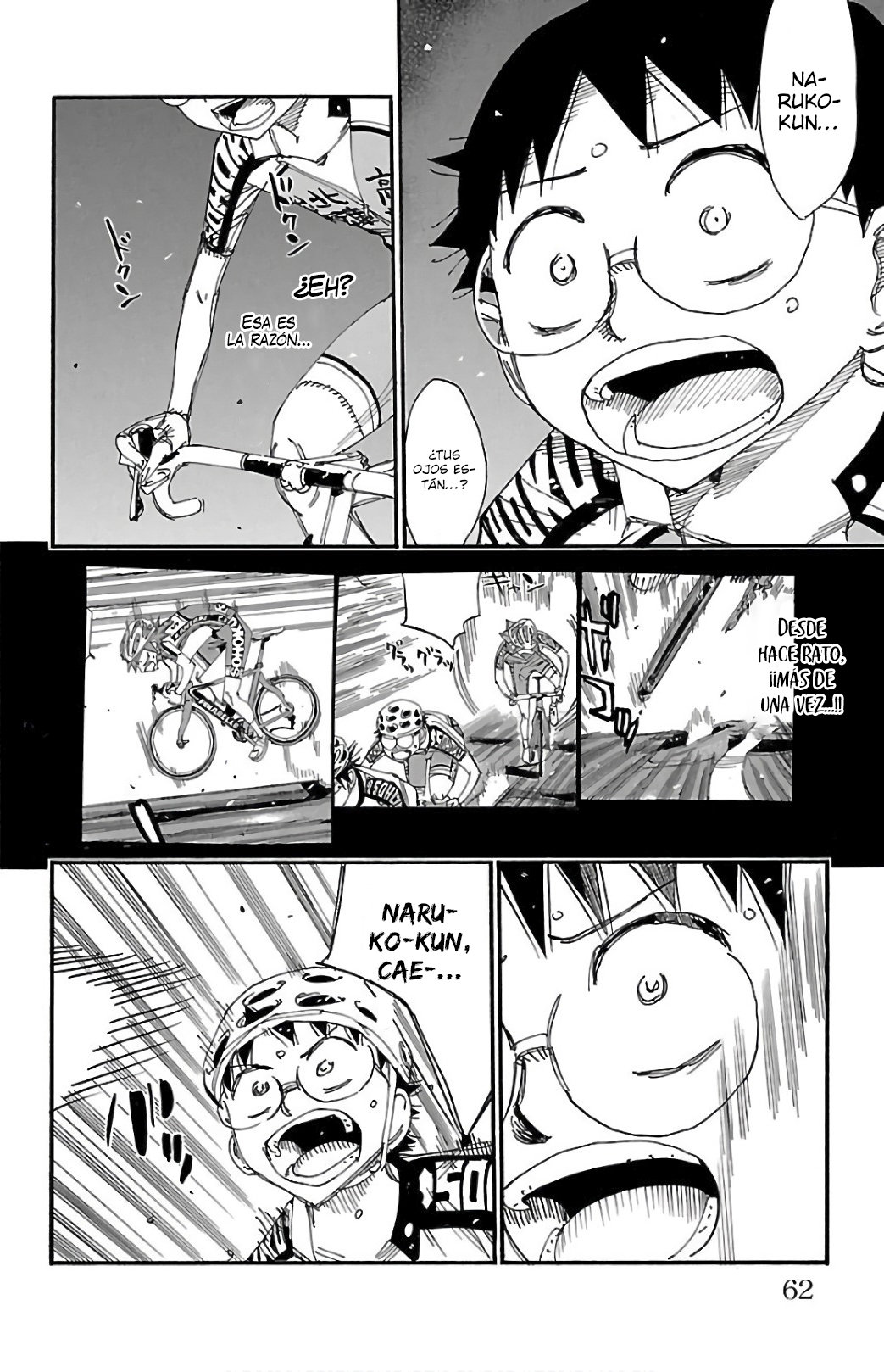 Yowamushi Pedal Capitulo 496: Los 200m robados página 15