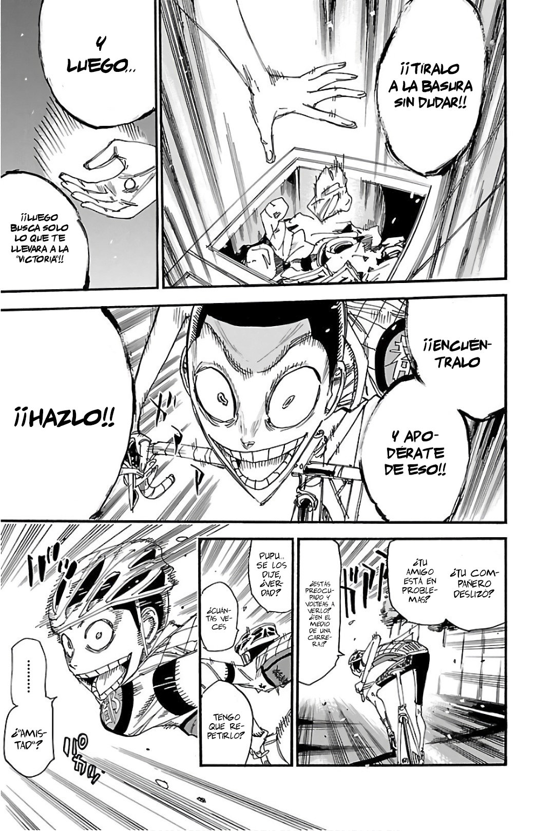 Yowamushi Pedal Capitulo 496: Los 200m robados página 5