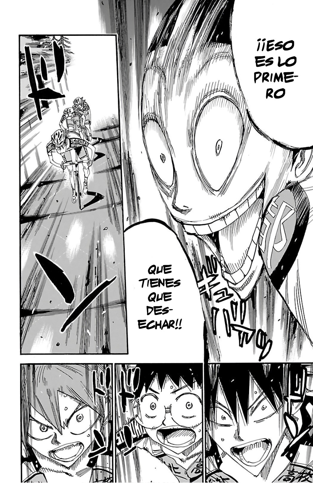 Yowamushi Pedal Capitulo 496: Los 200m robados página 6