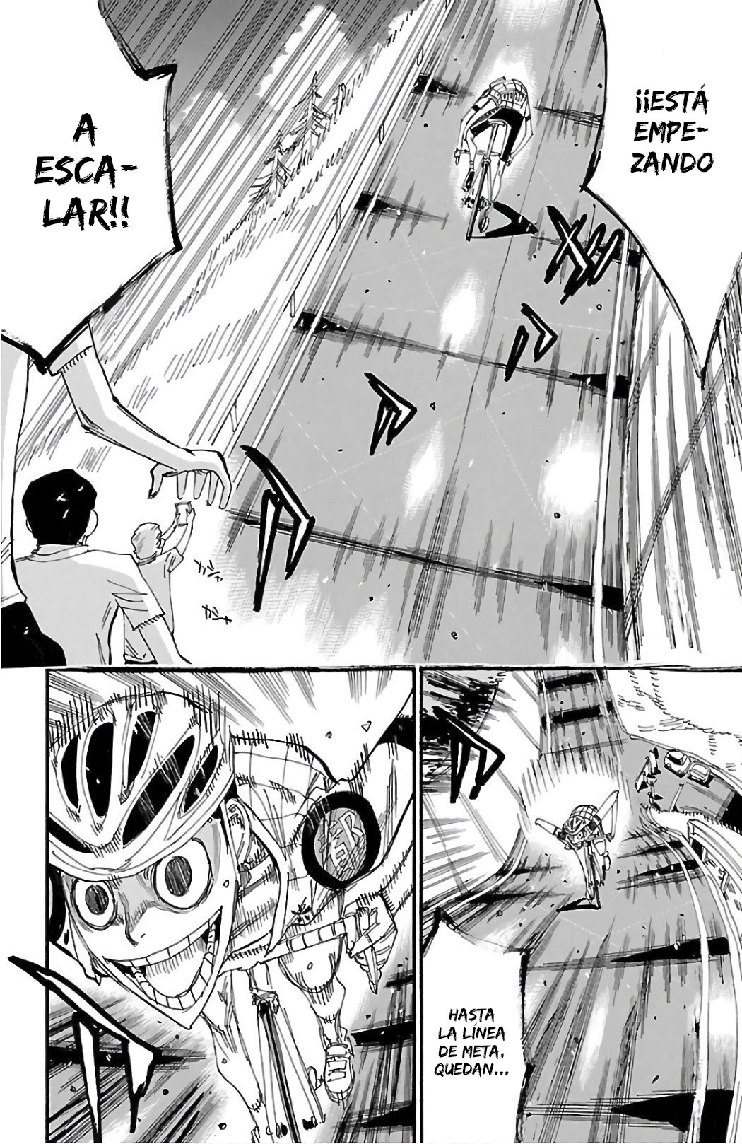 Yowamushi Pedal Capitulo 496: Los 200m robados página 8