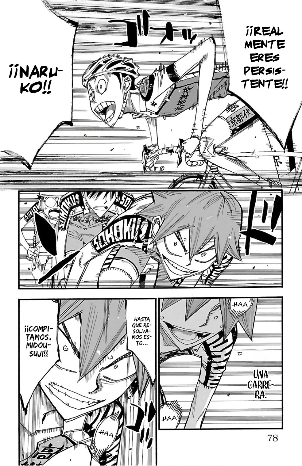 Yowamushi Pedal Capitulo 497: ¡¡El expreso limitado Naruko!! página 11