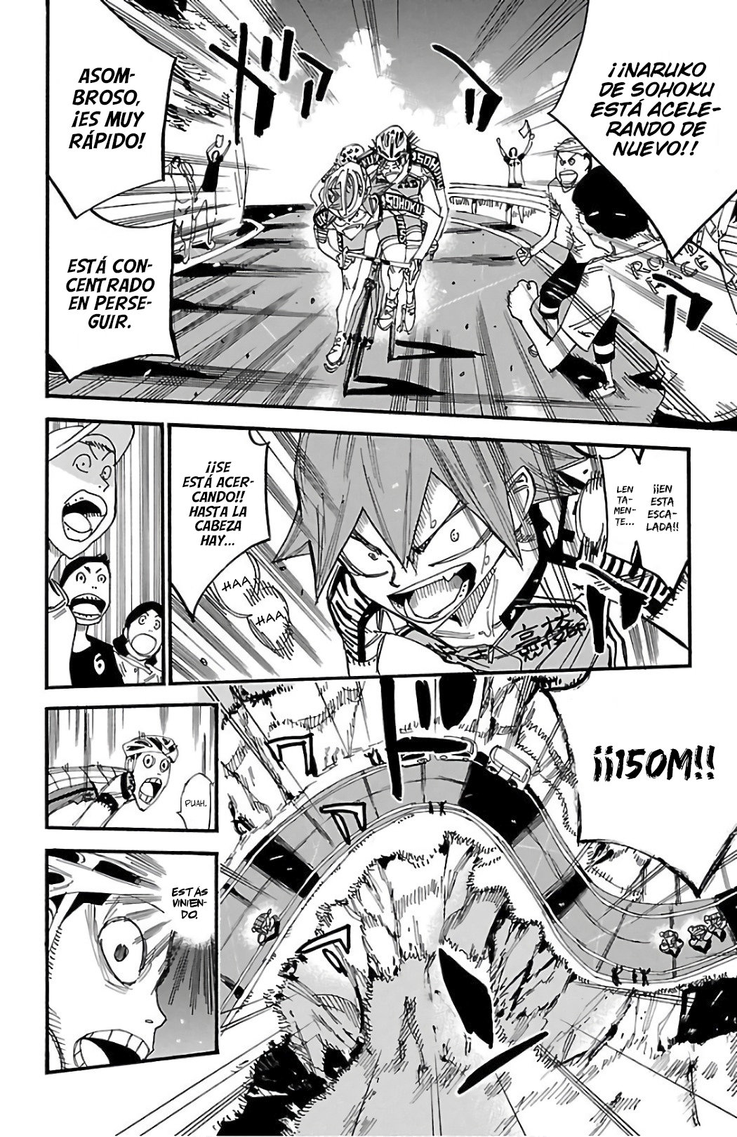 Yowamushi Pedal Capitulo 497: ¡¡El expreso limitado Naruko!! página 13