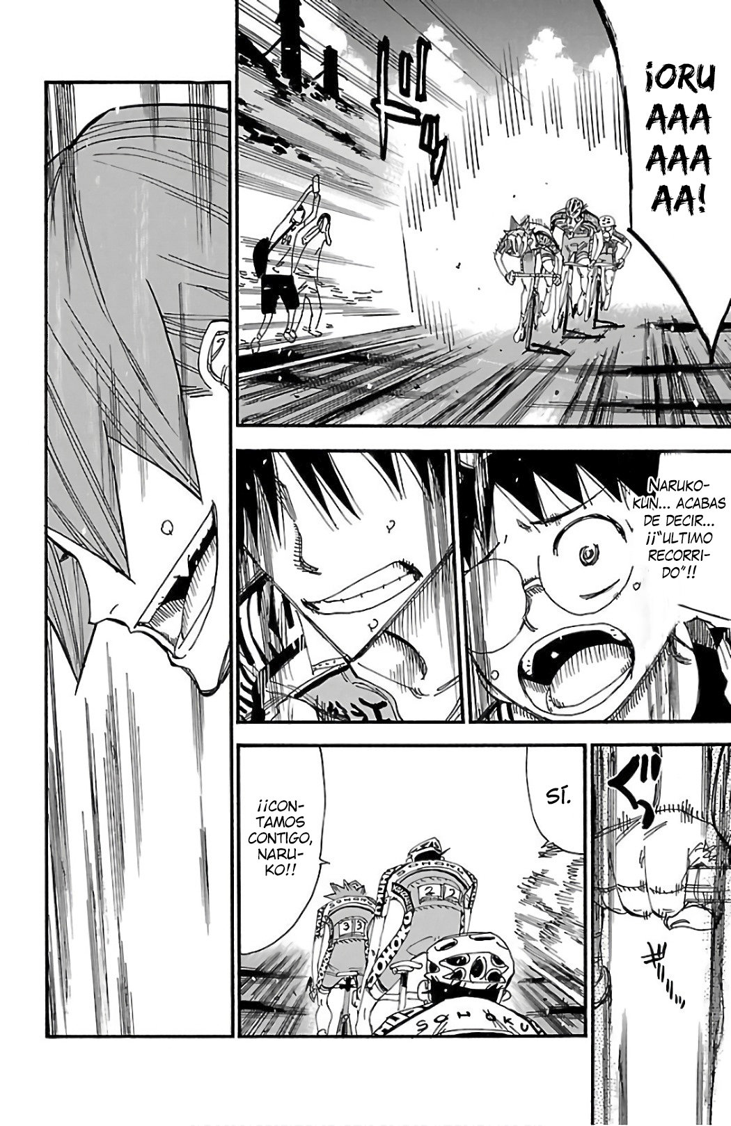Yowamushi Pedal Capitulo 497: ¡¡El expreso limitado Naruko!! página 4