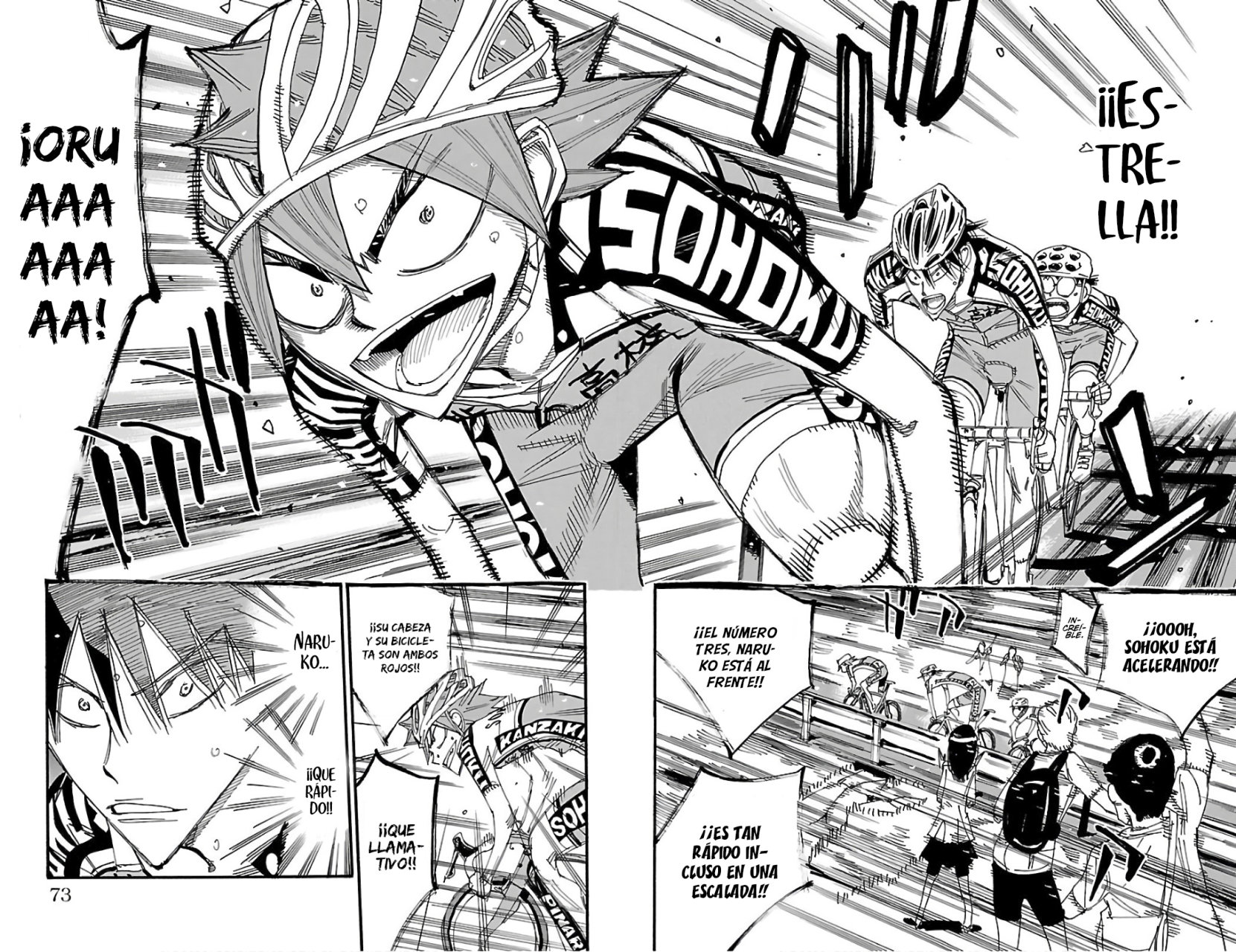 Yowamushi Pedal Capitulo 497: ¡¡El expreso limitado Naruko!! página 6
