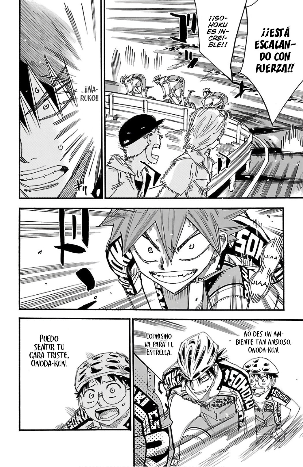 Yowamushi Pedal Capitulo 497: ¡¡El expreso limitado Naruko!! página 7