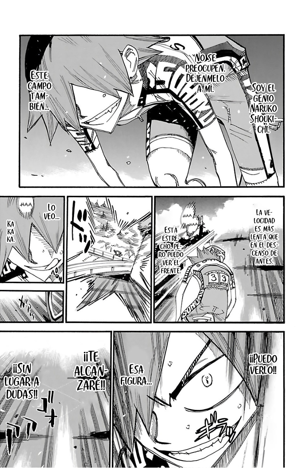 Yowamushi Pedal Capitulo 497: ¡¡El expreso limitado Naruko!! página 8