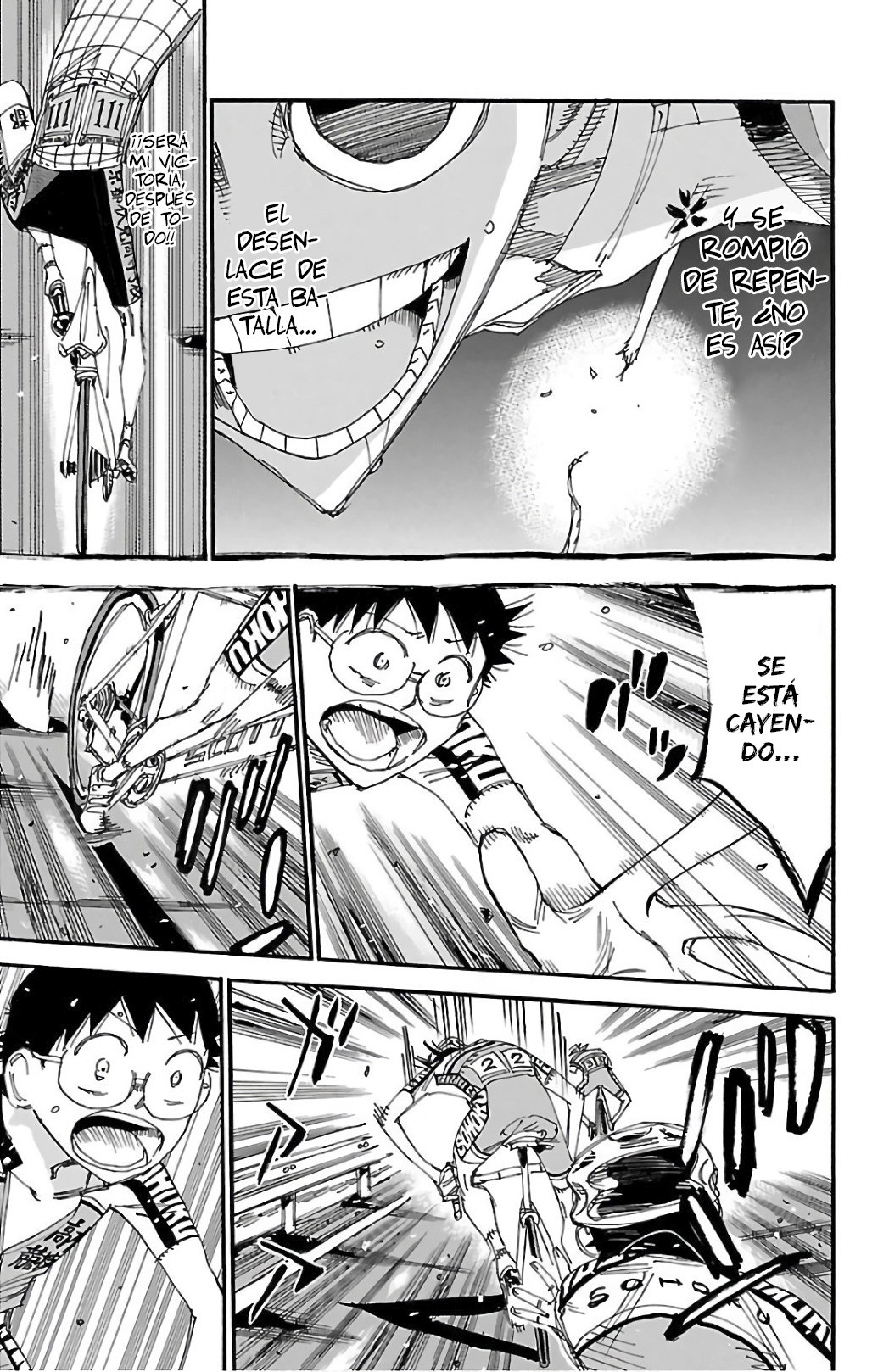 Yowamushi Pedal Capitulo 498: El último hilo página 16